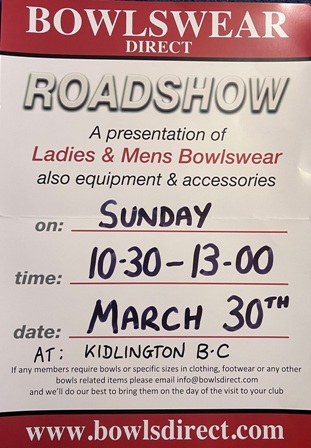 Kidlington Bowls Show 3